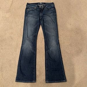 Seven for all mankind boot cut jeans